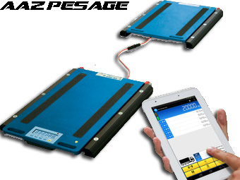 Plate-forme pse roues sans fil