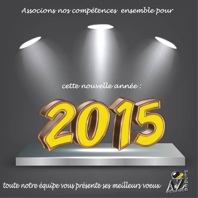 Nos voeux pour 2015